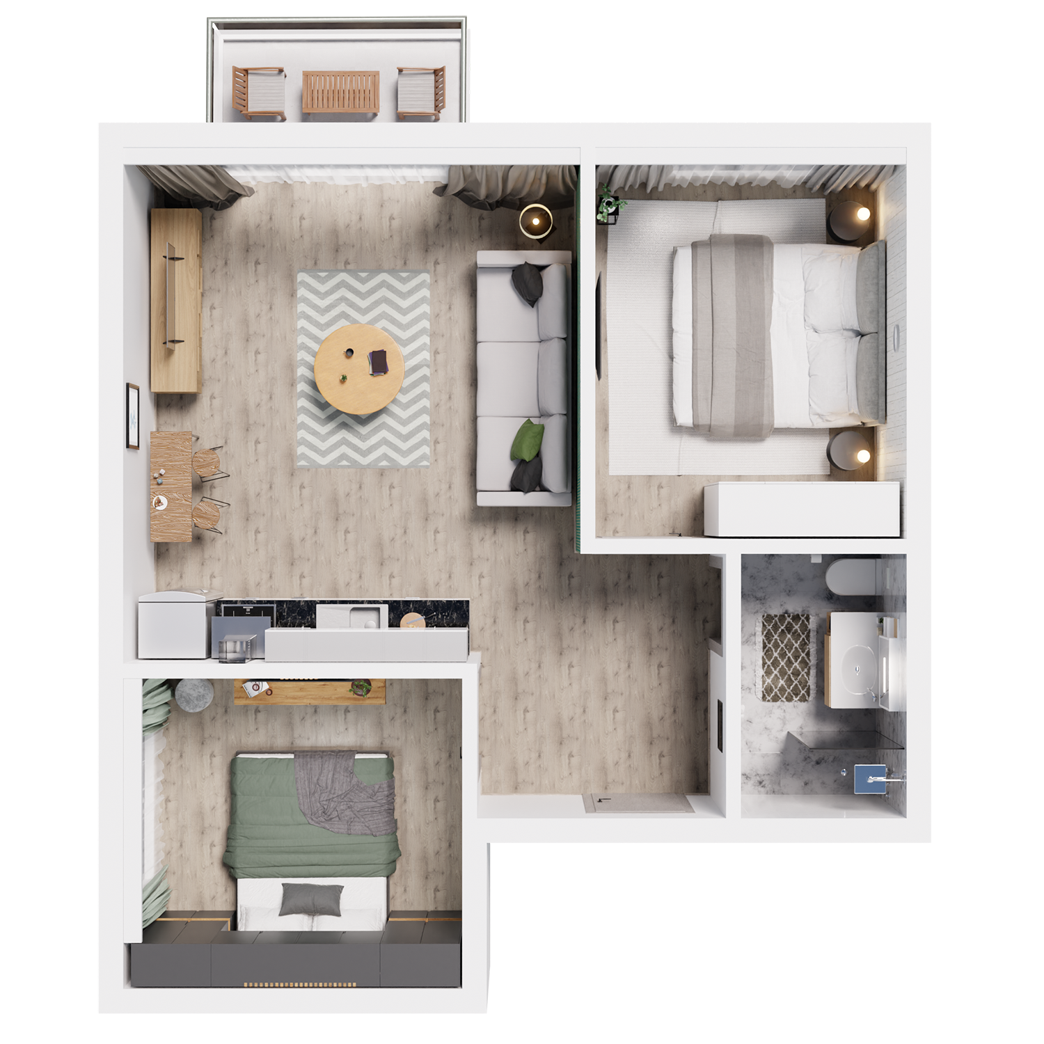 Apartament 3 Camere